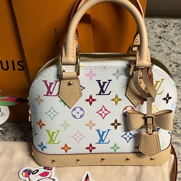 Louis Vuitton Murakami Multicolor Alma BB - Picture 2 of 15